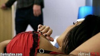 DaringSex Busty Brunette Babe Fucked porn video