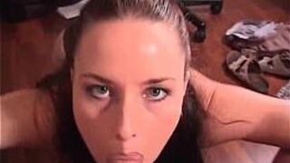 Amateur Girlfriend Deserves Anal Sex After Giving A Hot Blowjob - MadThumbs trade; 3 porn video